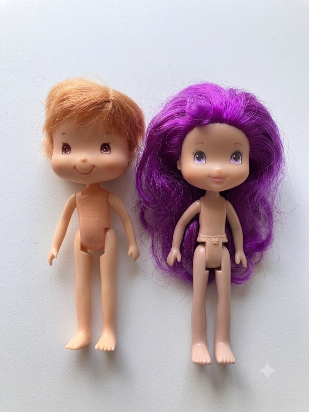 Strawberry Shortcake Doll Lot 2002 Bandai Ginger Snap 2008 Hasbro Plum Puddin